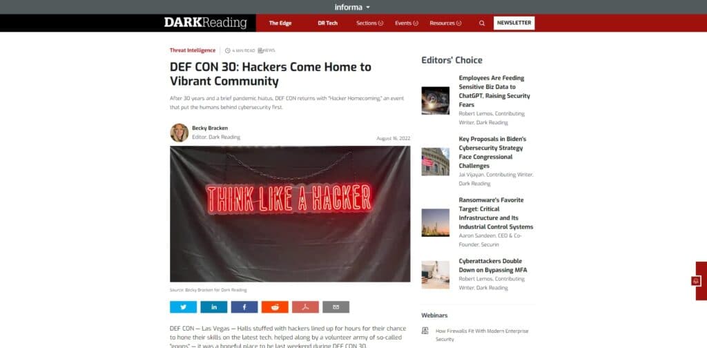 DEF CON 30: Hackers Come Home to Vibrant Community