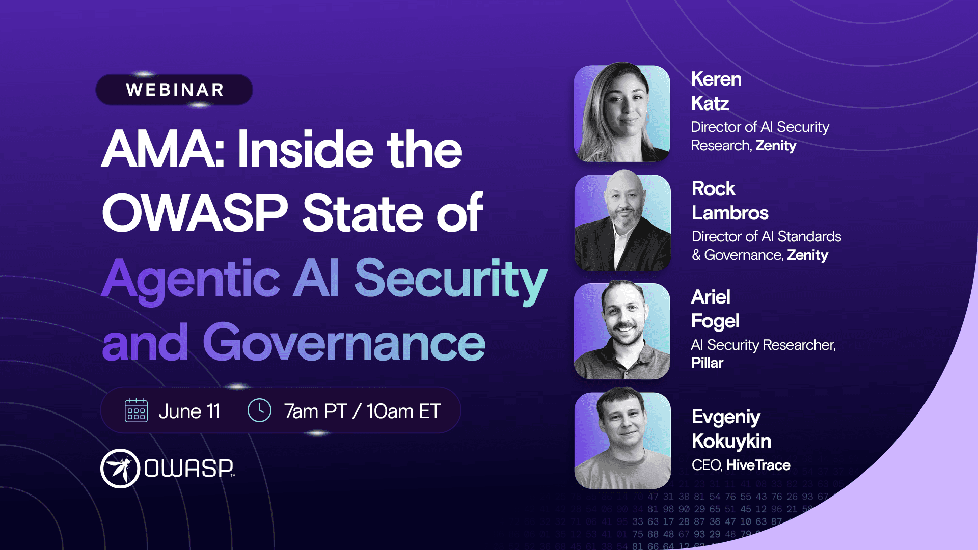 AMA Webinar: Inside the OWASP State of Agentic Security & Governance