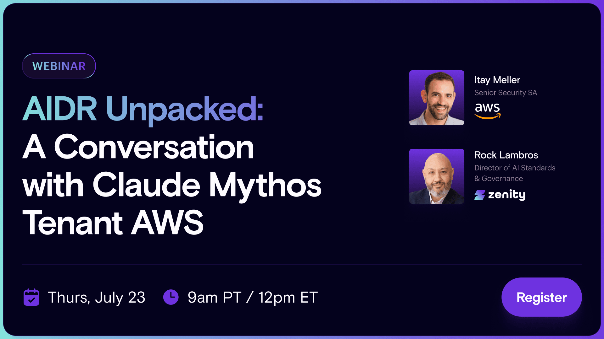 AIDR Unpacked: A Conversation with Claude Mythos Tenant AWS