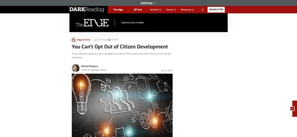 You Can’t Opt Out of Citizen Development